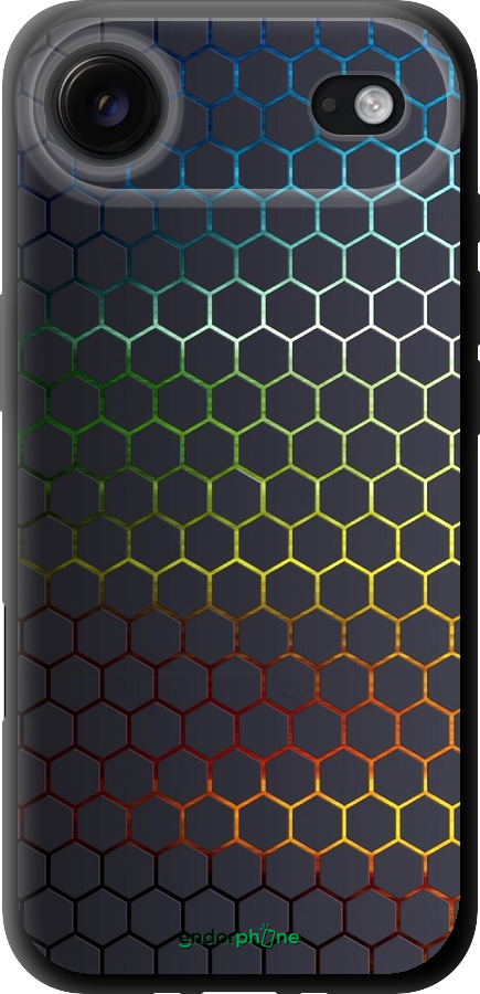 TPU чехол Переливающиеся соты для Apple iPhone 17 AIR - 498b-4032 изображение 