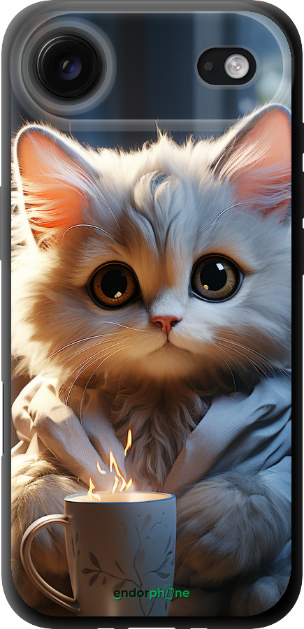 TPU чехол Білий кіт для Apple iPhone 17 AIR - 5646b-4032 изображение 