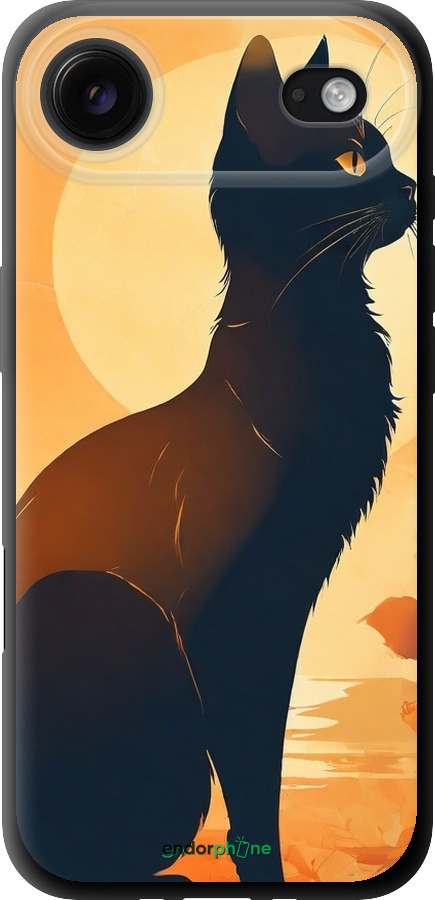 TPU чехол Черная кошка v2 для Apple iPhone 17 AIR - 5830b-4032 изображение 