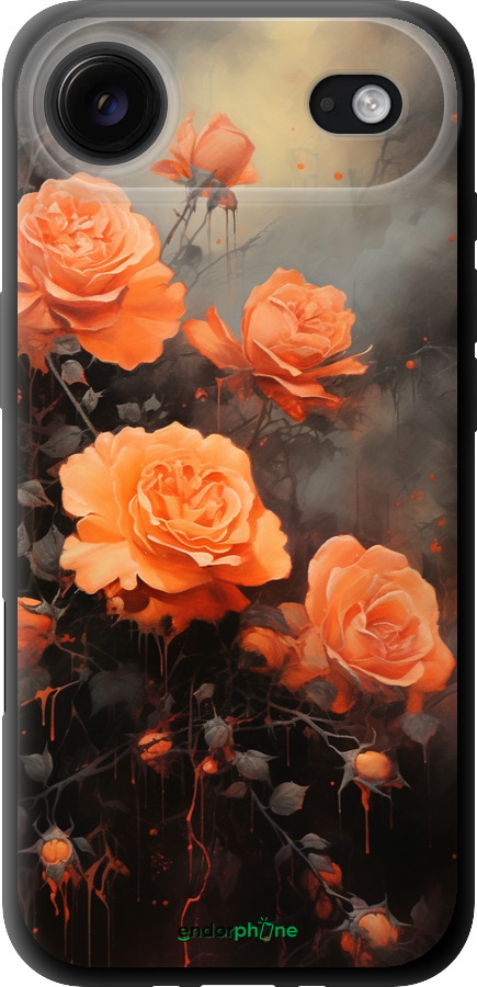TPU чехол Оранжевые розы для Apple iPhone 17 AIR - 5944b-4032 изображение 