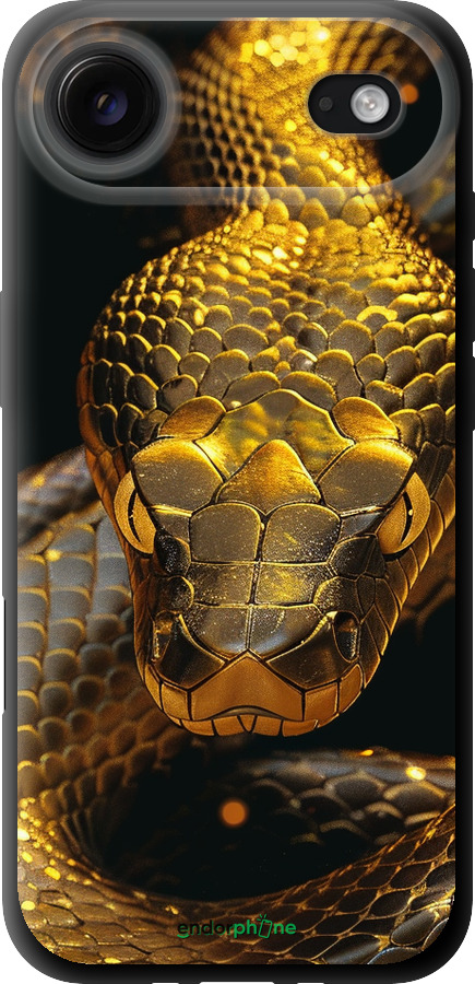 TPU чехол Golden snake для Apple iPhone 17 AIR - 6072b-4032 изображение 