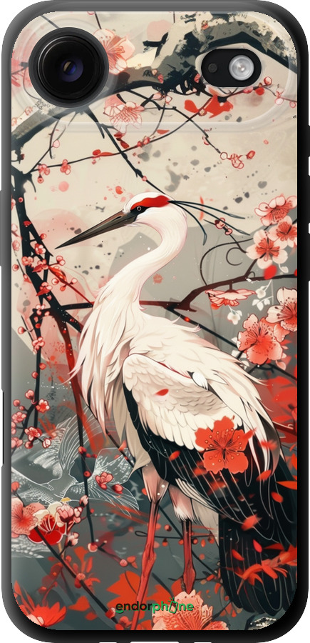 TPU чехол Аист в цвету сакуры для Apple iPhone 17 AIR - 6109b-4032 изображение 