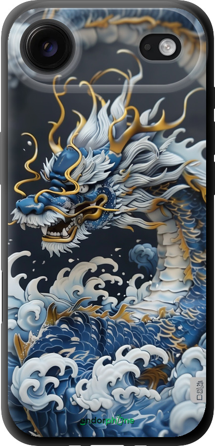 TPU чехол Водяний дракон для Apple iPhone 17 AIR - 6113b-4032 изображение 