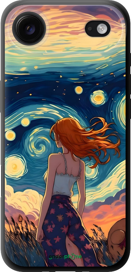 TPU чехол Девушка Арт для Apple iPhone 17 AIR - 6325b-4032 изображение 