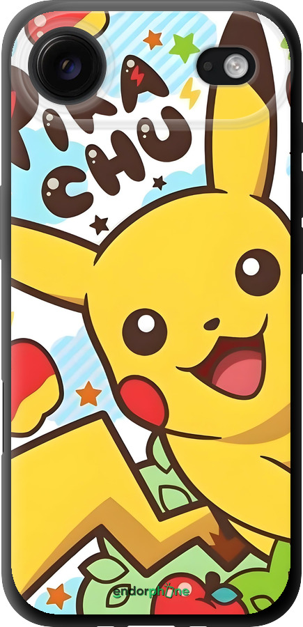 TPU чехол Пикачу 2 для Apple iPhone 17 AIR - 6391b-4032 изображение 
