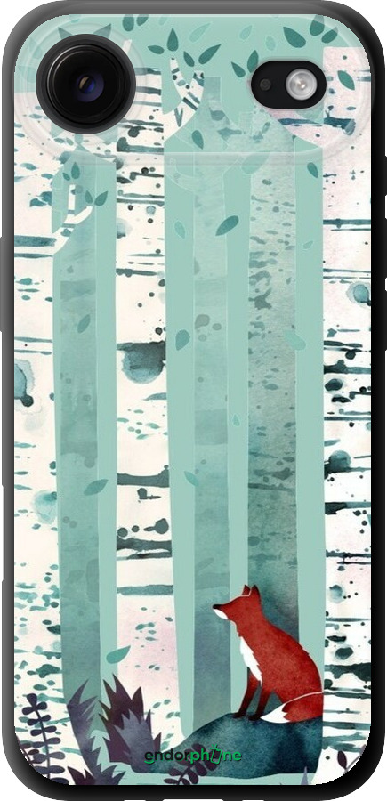 TPU чехол Лис у зеленому лісі для Apple iPhone 17 AIR - 6547b-4032 изображение 