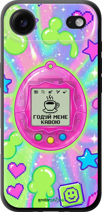 TPU чехол Y2K Aesthetic Retro Pet: Годуй мене кавою для Apple iPhone 17 AIR - 6784b-4032 изображение 