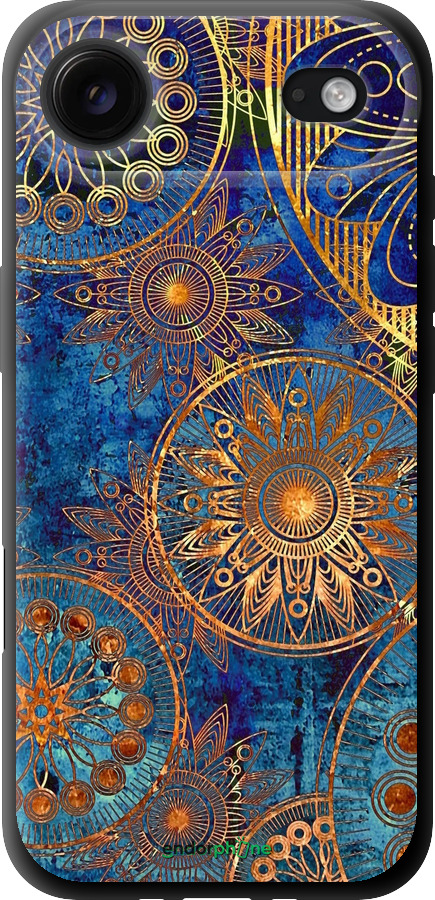 TPU чехол Золотий візерунок для Apple iPhone 17 AIR - 678b-4032 изображение 