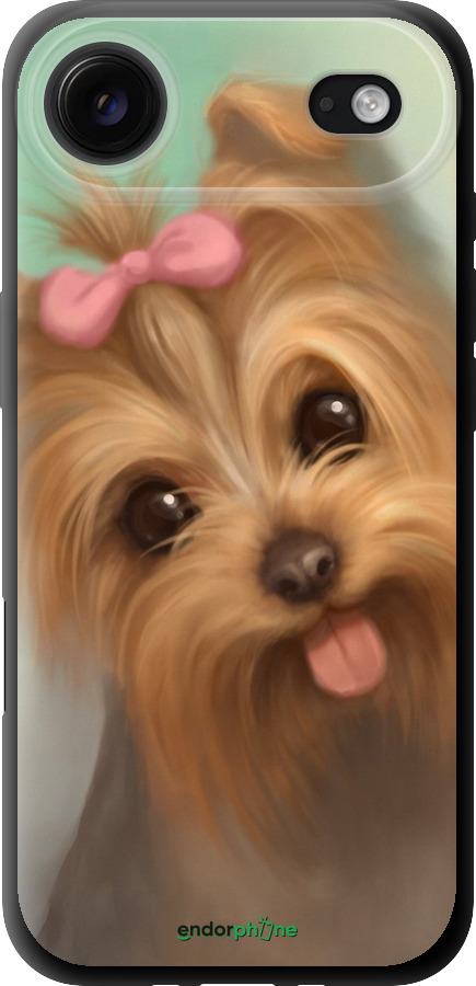 TPU чехол Нарисованный йоркширский терьер для Apple iPhone 17 AIR - 928b-4032 изображение 