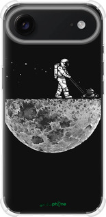 Силіконовий протиударний с посиленими кутами чехол Moon in dark для Apple iPhone 17 AIR - 4176sp-4032 изображение 