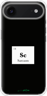 Силіконовий протиударний с посиленими кутами чехол Сарказм для Apple iPhone 17 AIR - 4501sp-4032 изображение 