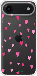 Силикон с усиленными углами чехол Сердечки 2 для Apple iPhone 17 AIR - 4763sp-4032 изображение 
