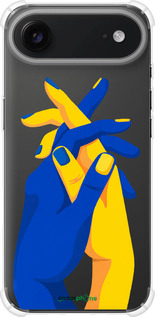 Силикон с усиленными углами чехол Stand With Ukraine для Apple iPhone 17 AIR - 5255sp-4032 изображение 