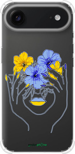 Силикон с усиленными углами чехол Девушка v4 для Apple iPhone 17 AIR - 5276sp-4032 изображение 