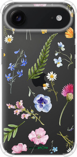 Силикон с усиленными углами чехол Цветочный фон v2 для Apple iPhone 17 AIR - 5472sp-4032 изображение 
