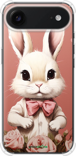 Силикон с усиленными углами чехол Зайчик для Apple iPhone 17 AIR - 5669sp-4032 изображение 