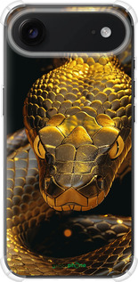 Силикон с усиленными углами чехол Golden snake для Apple iPhone 17 AIR - 6072sp-4032 изображение 