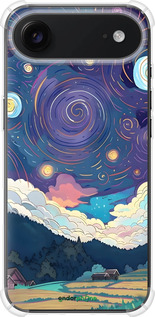 Силикон с усиленными углами чехол Креативный арт для Apple iPhone 17 AIR - 6322sp-4032 изображение 