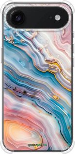 Силикон с усиленными углами чехол Мрамор красивый для Apple iPhone 17 AIR - 6376sp-4032 изображение 