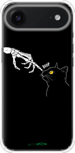Силикон с усиленными углами чехол Кошка для Apple iPhone 17 AIR - 6505sp-4032 изображение 