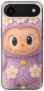 Силикон с усиленными углами чехол Лабубу 1 для Apple iPhone 17 AIR - 6709sp-4032 изображение 