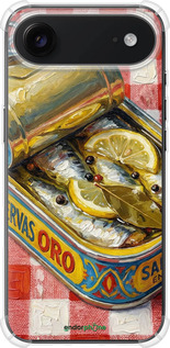 Силикон с усиленными углами чехол Vintage Sardine Tin Phone для Apple iPhone 17 AIR - 6772sp-4032 изображение 