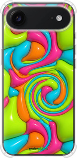 Силикон с усиленными углами чехол Y2K Jelly Dream для Apple iPhone 17 AIR - 6780sp-4032 изображение 