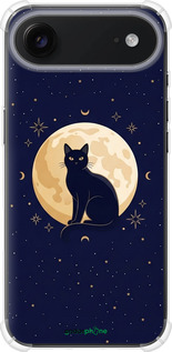 Силикон с усиленными углами чехол Cute Cat Celestial/Witchy для Apple iPhone 17 AIR - 6787sp-4032 изображение 