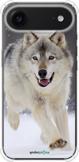 Силикон с усиленными углами чехол Бегущий волк для Apple iPhone 17 AIR - 826sp-4032 изображение 