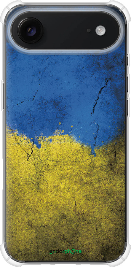 Силикон с усиленными углами чехол Флаг Украины 2 для Apple iPhone 17 AIR - 401sp-4032 изображение 