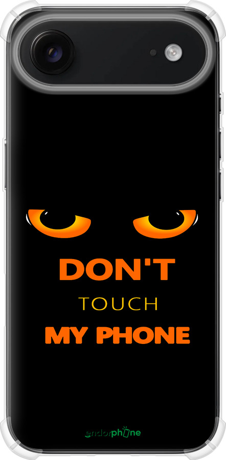 Силикон с усиленными углами чехол Don't touch the phone для Apple iPhone 17 AIR - 4261sp-4032 изображение 