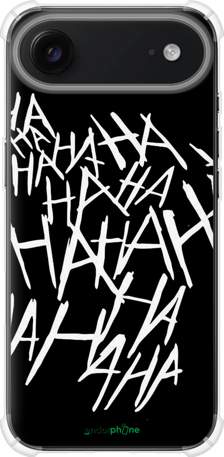 Силикон с усиленными углами чехол joker hahaha для Apple iPhone 17 AIR - 4509sp-4032 изображение 