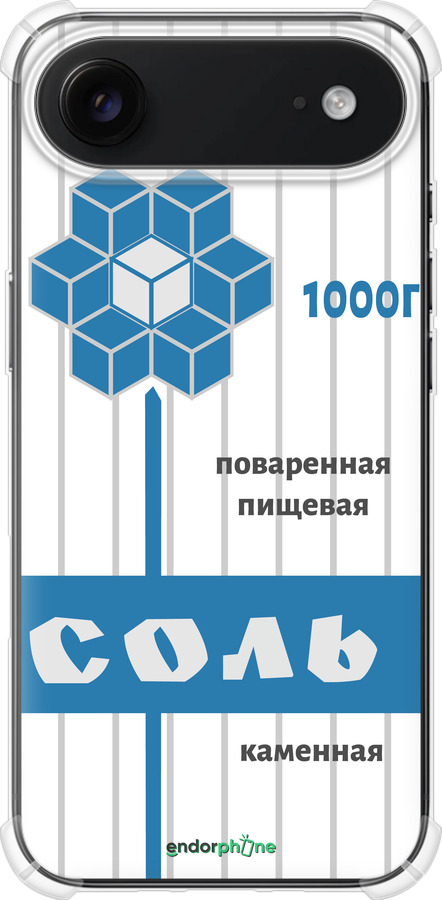 Силикон с усиленными углами чехол Соль для Apple iPhone 17 AIR - 4855sp-4032 изображение 