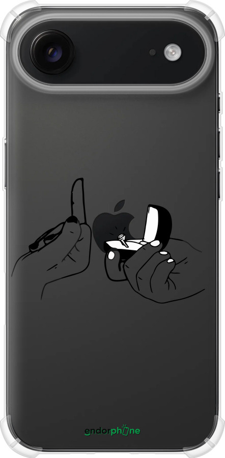 Силикон с усиленными углами чехол Предложение для Apple iPhone 17 AIR - 4898sp-4032 изображение 