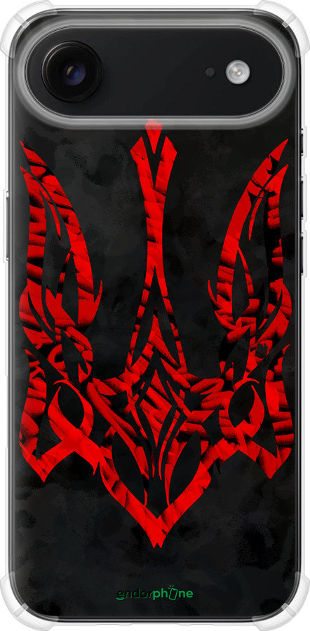 Силикон с усиленными углами чехол Герб Украины v4 для Apple iPhone 17 AIR - 5319sp-4032 изображение 