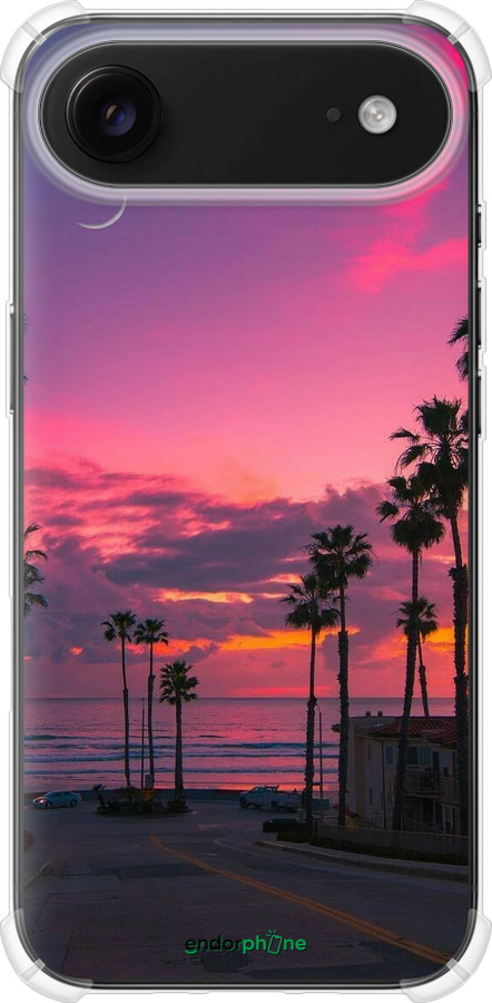 Силикон с усиленными углами чехол Пальмы для Apple iPhone 17 AIR - 5873sp-4032 изображение 