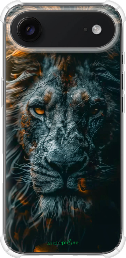 Силикон с усиленными углами чехол Лев в сумерках для Apple iPhone 17 AIR - 6154sp-4032 изображение 