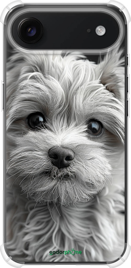 Силикон с усиленными углами чехол Мальтипу на чорном фоне для Apple iPhone 17 AIR - 6156sp-4032 изображение 