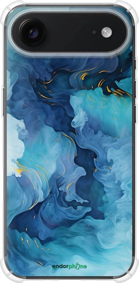 Силіконовий протиударний с посиленими кутами чехол Акварель для Apple iPhone 17 AIR - 6320sp-4032 изображение 