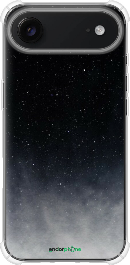 Силикон с усиленными углами чехол Сині хмари, Синій місяць для Apple iPhone 17 AIR - 6396sp-4032 изображение 