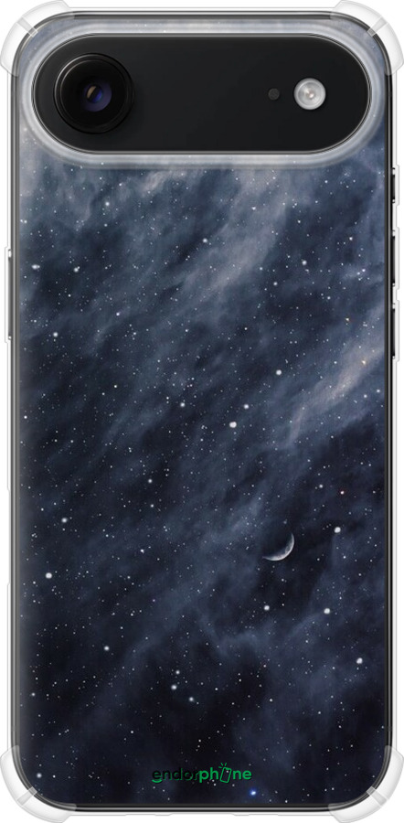 Силикон с усиленными углами чехол Голубые облака, Голубая луна для Apple iPhone 17 AIR - 6398sp-4032 изображение 