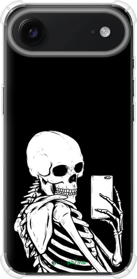 Силикон с усиленными углами чехол Скелет делает Selfie для Apple iPhone 17 AIR - 6535sp-4032 изображение 