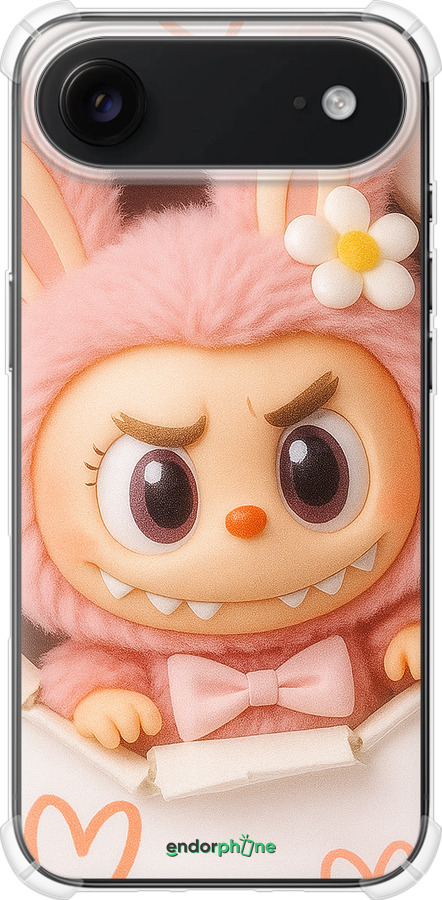 Силикон с усиленными углами чехол Лабубу 2 для Apple iPhone 17 AIR - 6710sp-4032 изображение 