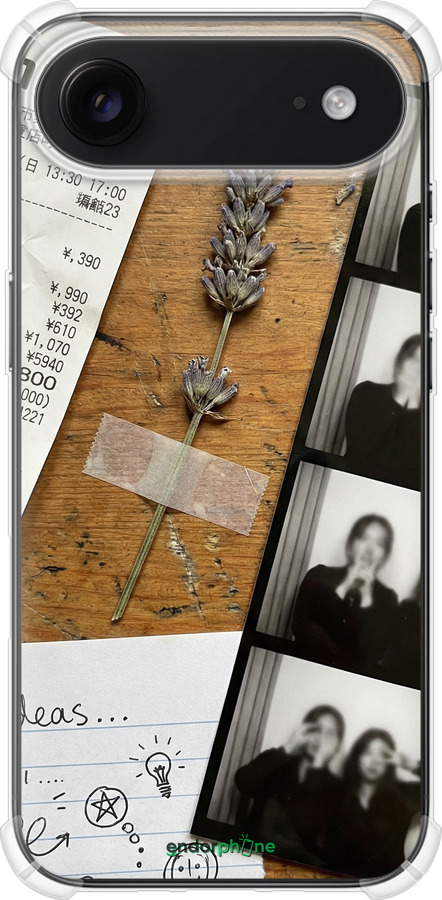 Силикон с усиленными углами чехол Aesthetic Scrapbook Collage для Apple iPhone 17 AIR - 6773sp-4032 изображение 