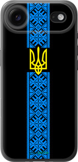 Силиконовый чехол Тризуб в вышиванке для Apple iPhone 17 AIR - 1158u-4032 изображение 