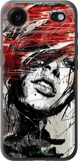 Силиконовый чехол Лицо девушки для Apple iPhone 17 AIR - 1162u-4032 изображение 