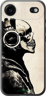 Силиконовый чехол Скелет-меломан v2 для Apple iPhone 17 AIR - 1200u-4032 изображение 