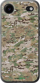 Силиконовый чехол Камуфляж v5 для Apple iPhone 17 AIR - 1201u-4032 изображение 