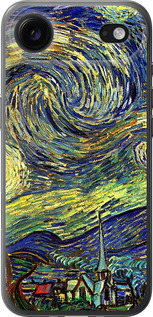 Силиконовый чехол Винсент Ван Гог. Звёздная ночь для Apple iPhone 17 AIR - 163u-4032 изображение 