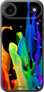 Силиконовый чехол брызги краски для Apple iPhone 17 AIR - 3957u-4032 изображение 